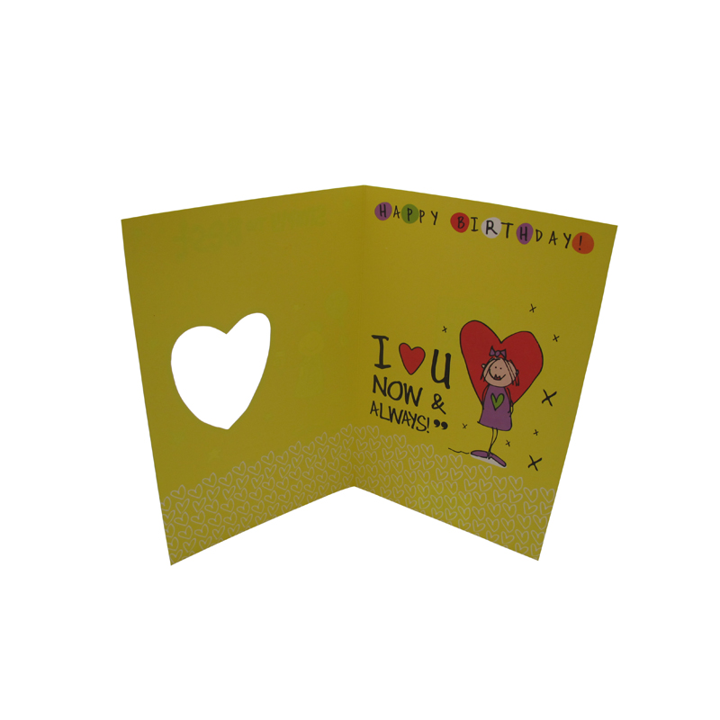 Wholesale Custom Paper Card Art Paper Flower Birthday Printing Greeting Card Thank You Card Set